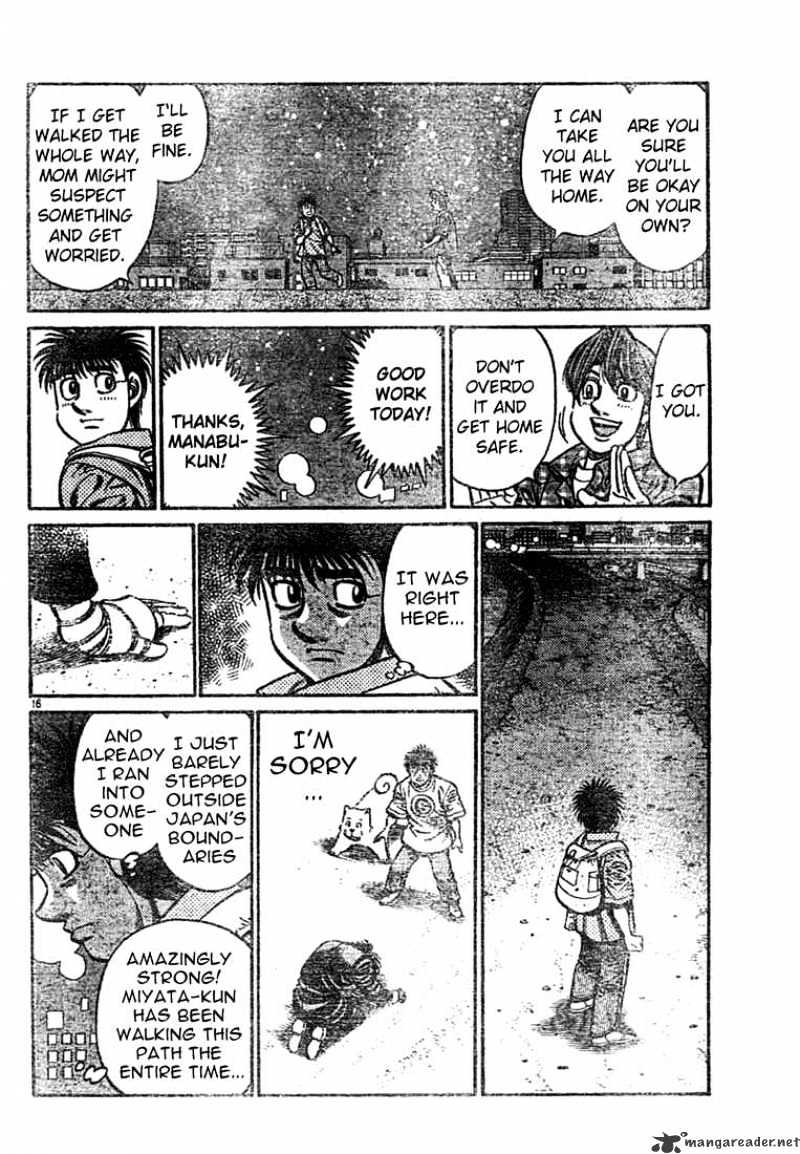 Hajime no Ippo: Fighting Spirit, Chapter 741 image 16